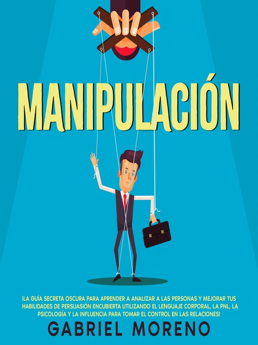 Title details for Manipulación by Gabriel Moreno - Available